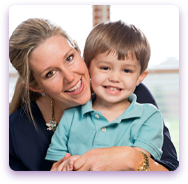 Infant taking Sabril for his infantile spasms. Pictured with his mother.